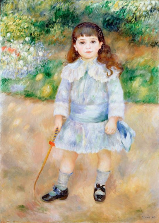 Репродукции картин The boy with the whip (Pierre-Auguste Renoir)