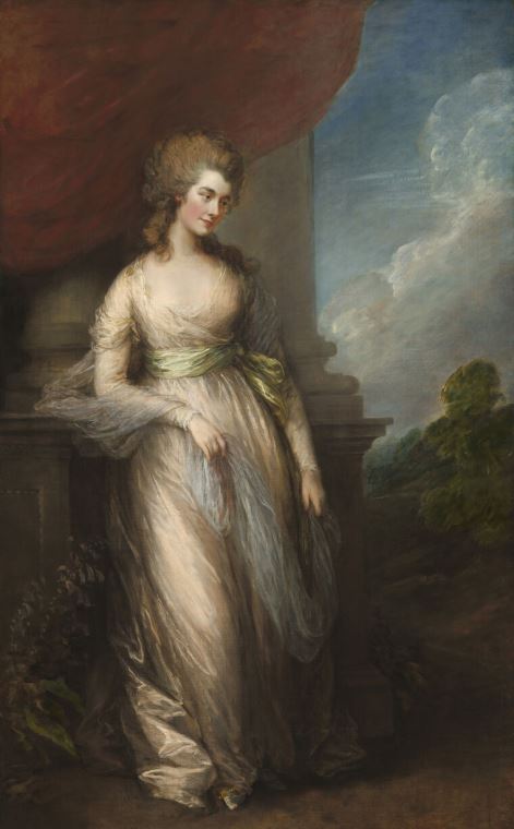 Купить и печать на заказ Репродукции картин Джорджиана, герцогиня Девонширская