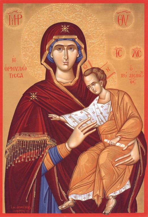 Купить и печать на заказ Репродукции картин Икона Богородица Одигитрия