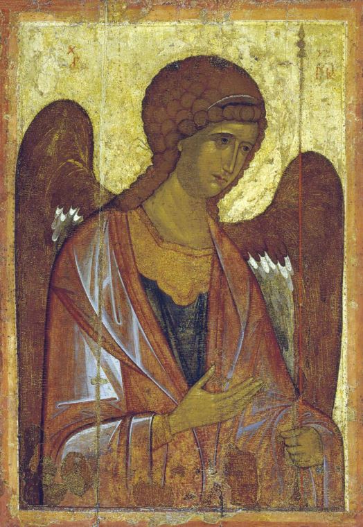 Репродукции картин The icon of Archangel Michael from Vysotsky monastery in Serpukhov