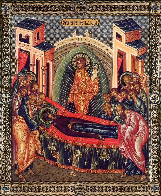Картины Icon of the Dormition of the Theotokos