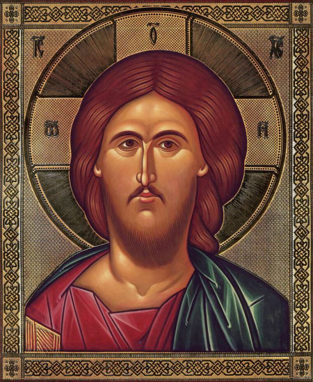 Купить и печать на заказ Репродукции картин Икона Господь Вседержитель