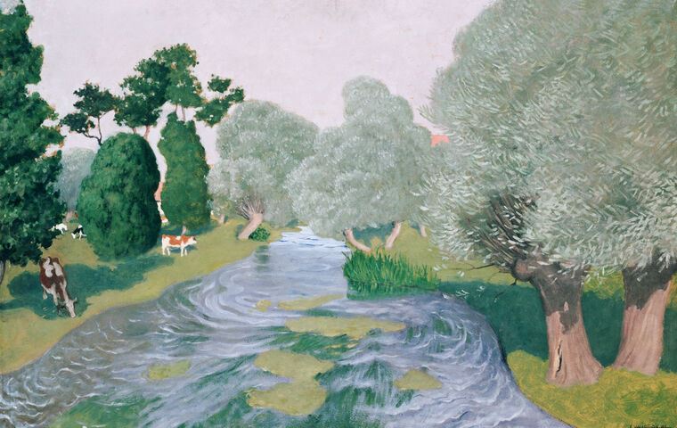 Репродукции картин Landscape. Arques-La-Bataille (Felix Vallotton)