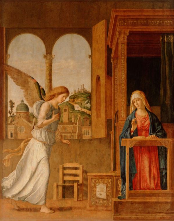 Reproduction paintings Annunciation (CIMA da Conegliano)