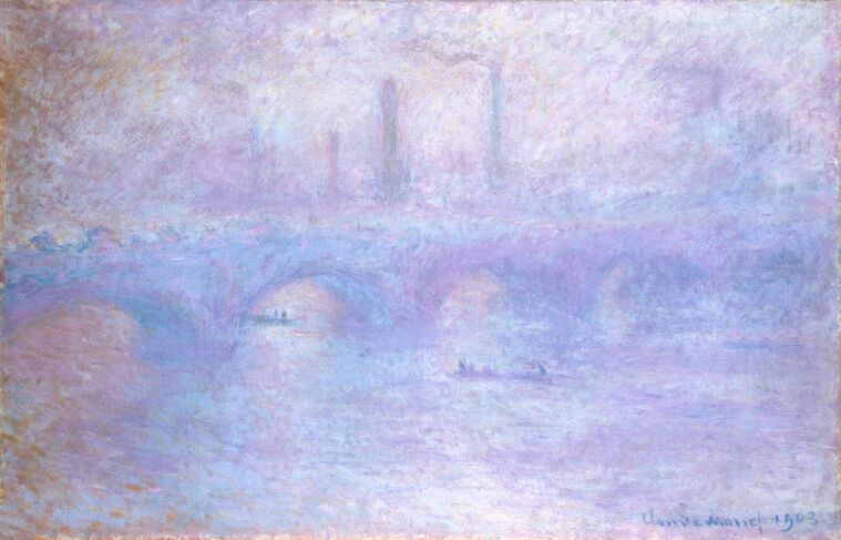 Репродукции картин Waterloo Bridge (Claude Monet)