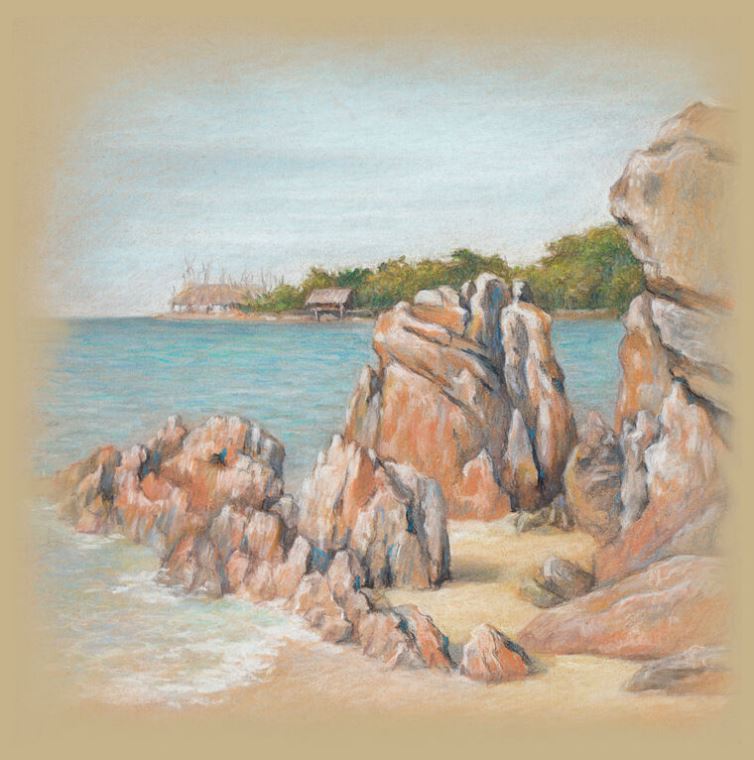 Картины Hut on the shore