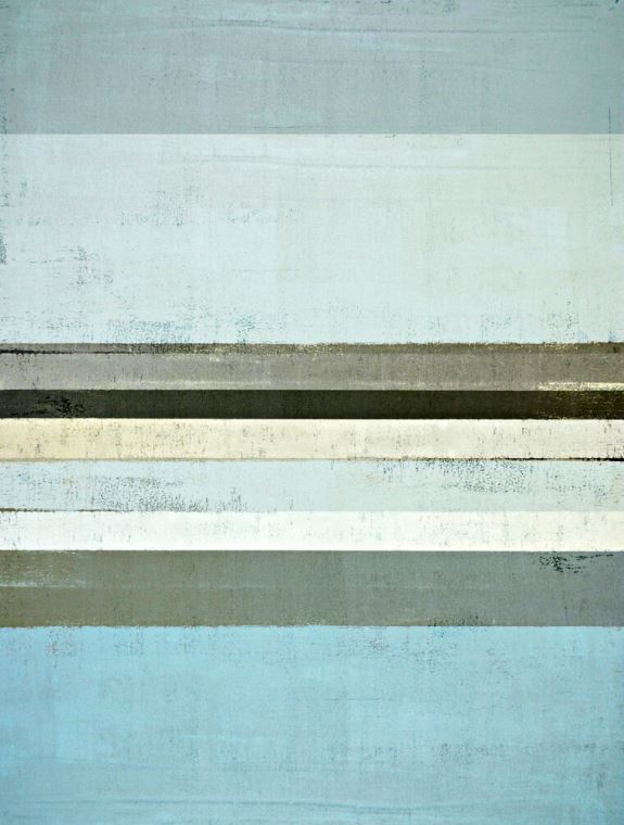 Репродукции картин Abstraction in minimalism, blue and brown