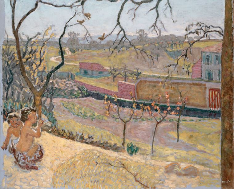 Reproduction paintings The beginning of spring (Pierre Bonnard)