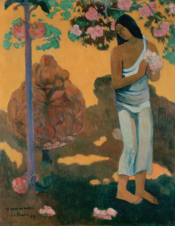 Reproduction paintings The Month Of Mary (Paul Gauguin)