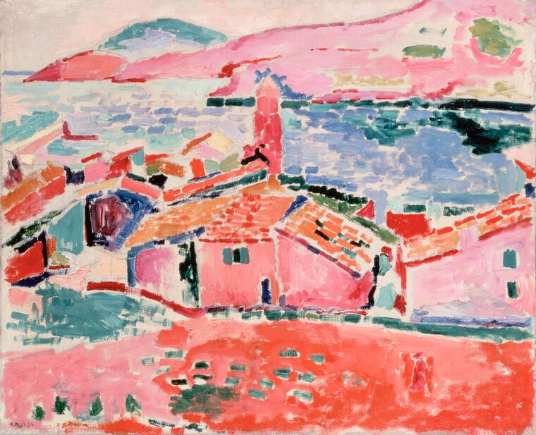 Репродукции картин View of Collioure (Henri Matisse)