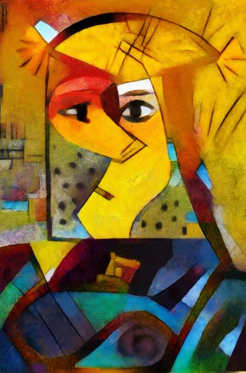 Репродукции картин A series of pastel painting in explanation Пикассо_1