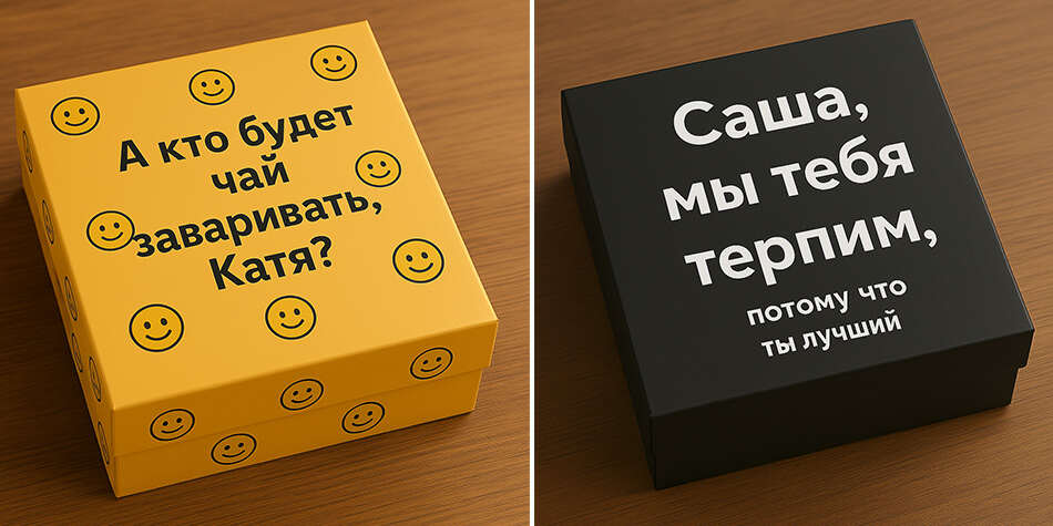 Уникальная упаковка с наклейками uf dtf