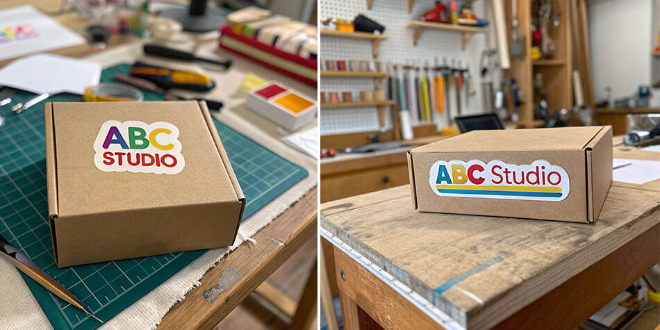 Наклейки uf dtf на изделия мастеров, ремесленников