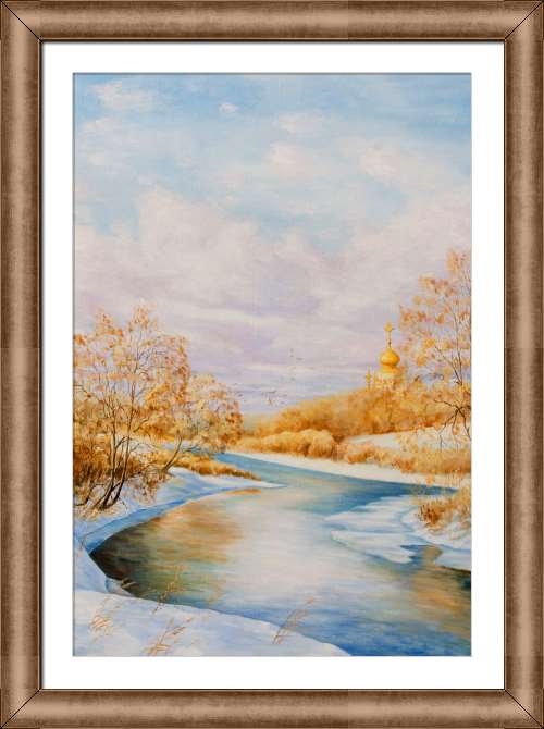 Картины в рамке, багете Series quiet природа_8