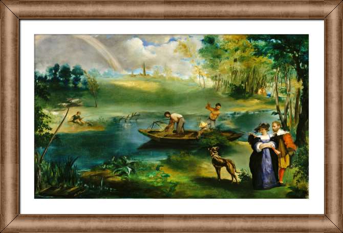 Картины на холсте Рыбалка