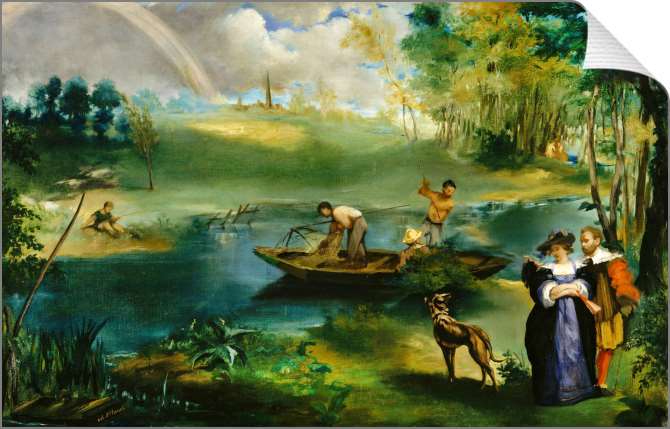 Картины на холсте Рыбалка