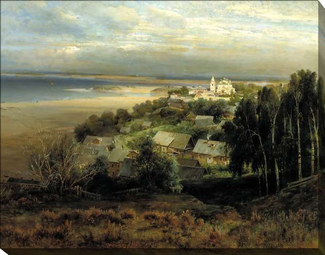 Paintings on canvas Pechersk Monastery near Nizhny Novgorod