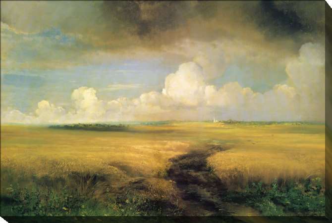 Paintings on canvas Rye