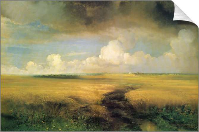 Картины на холсте Рожь