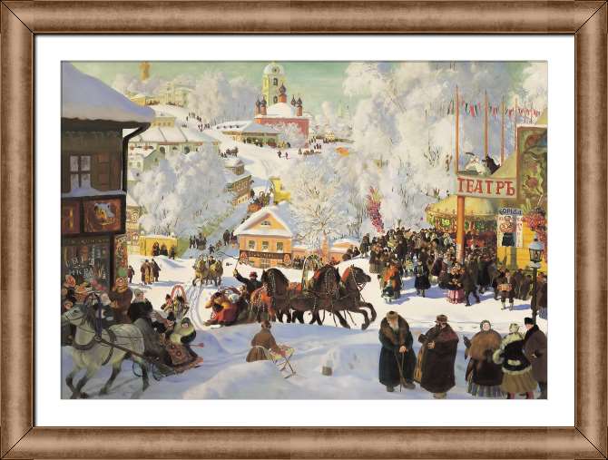 Картины на холсте Масленица