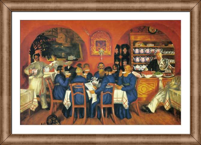 Картины на холсте Московский трактир