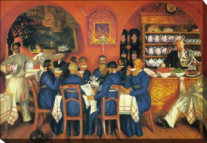 Paintings on canvas Moscow Tavern