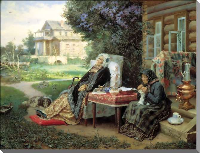 Картины на пластике, пеноркартоне Все в прошлом