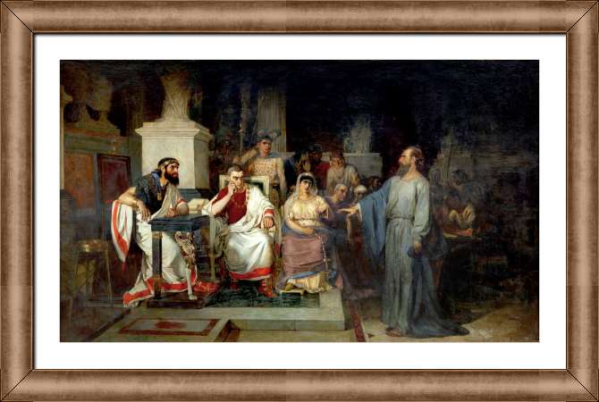 Картины на холсте Апостол Павел объясняет догматы веры