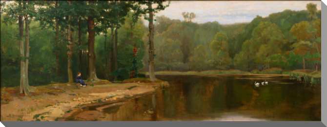 Картины на пластике, пеноркартоне Затишье