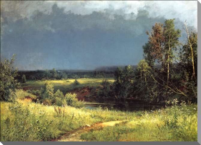 Картины на пластике, пеноркартоне Перед грозой