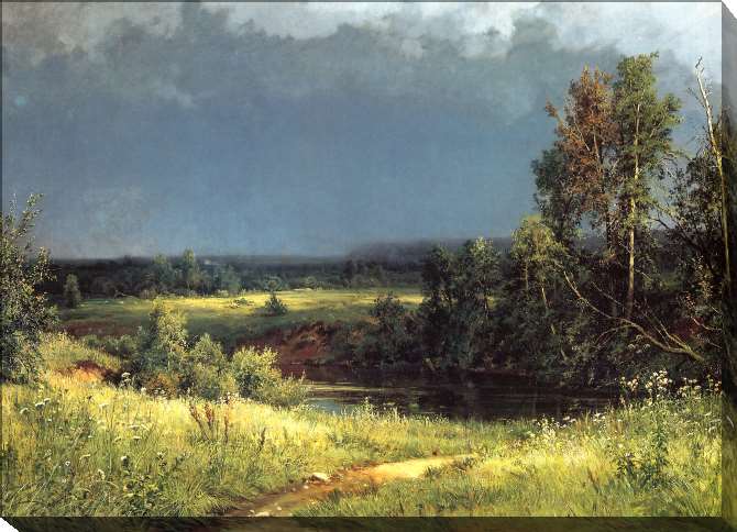 Paintings on canvas Before the storm