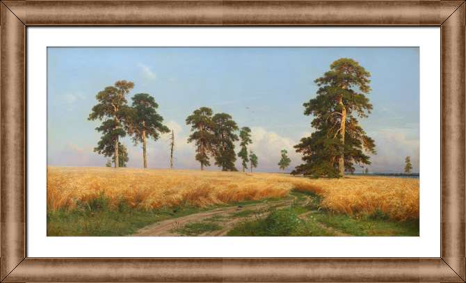 Картины на холсте Рожь