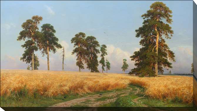 Paintings on canvas Rye