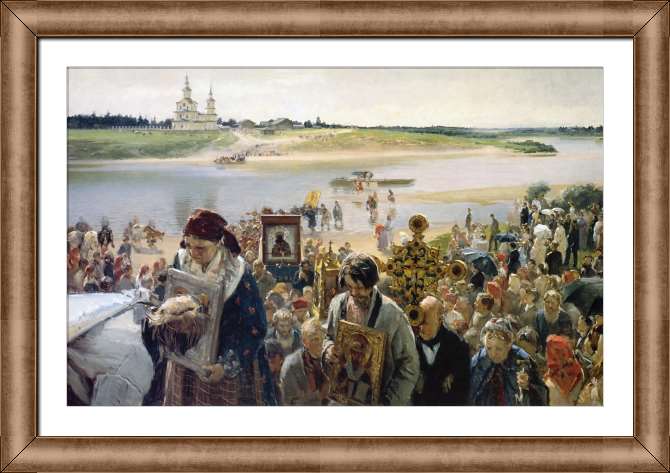 Картины на холсте Крестный ход