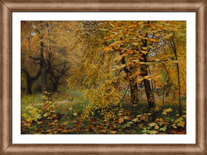 Картины на холсте Золотая осень