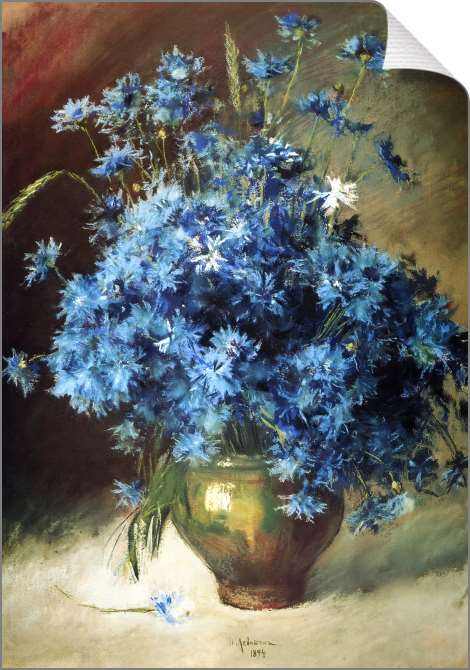 Картины на холсте Васильки