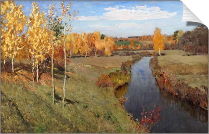 Картины на холсте Золотая осень