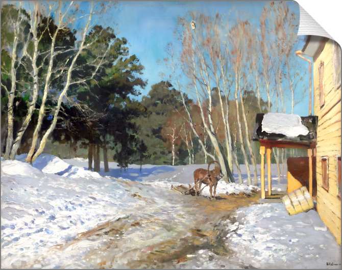 Картины на холсте Март