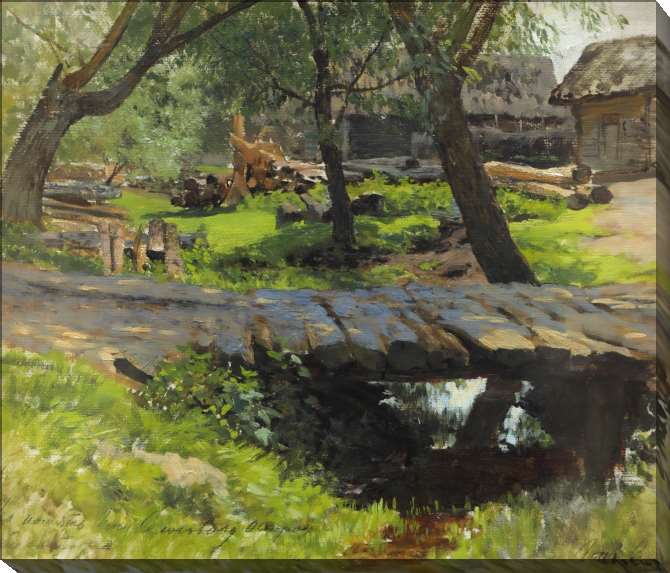 Paintings on canvas The bridge. Savvinskaya Sloboda