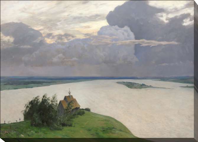 Paintings on canvas Above eternal rest