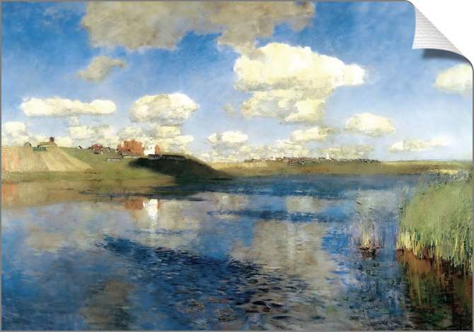 Картины на холсте Озеро. Русь