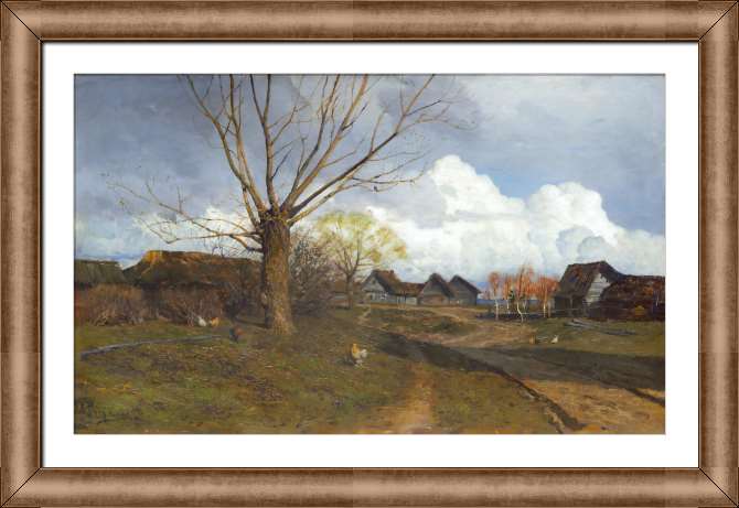 Картины на холсте Саввинская слобода под Звенигородом