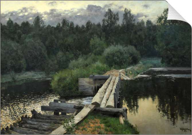 Картины на холсте У омута