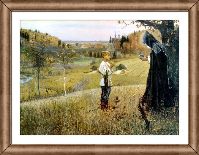 Картины на холсте Видение отроку Варфоломею