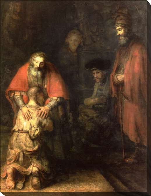 Картины на холсте The Return of the Prodigal Son
