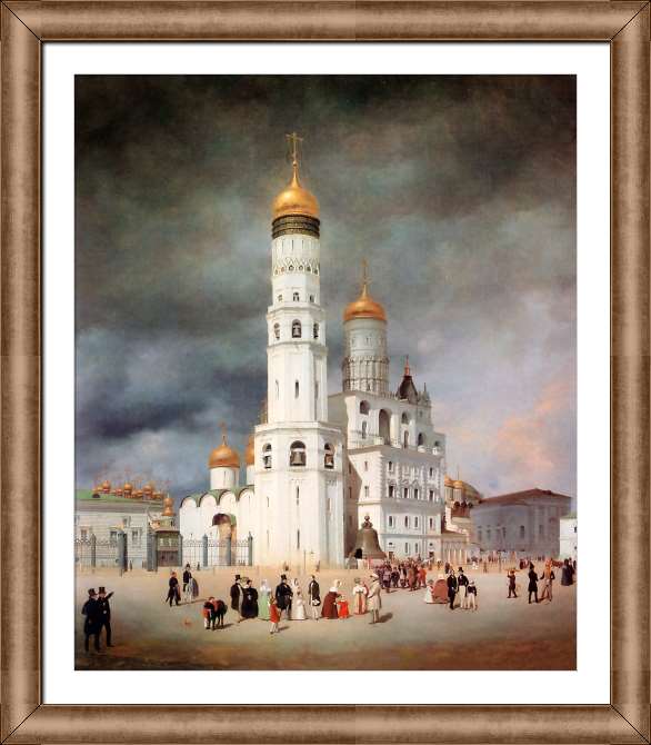 Репродукции картин Ивановская площадь в Московском Кремле