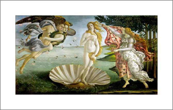 Картины на холсте Рождение Венеры