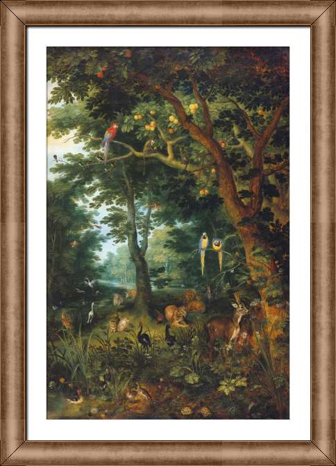 Картины на холсте Рай