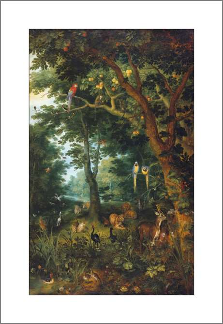 Картины на холсте Рай