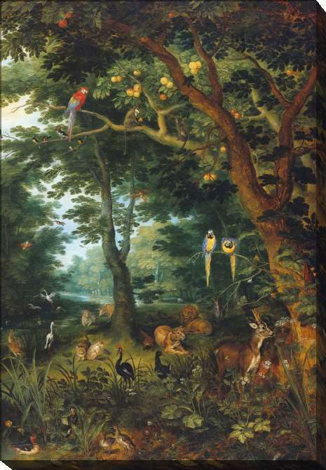 Paintings on canvas Paradise